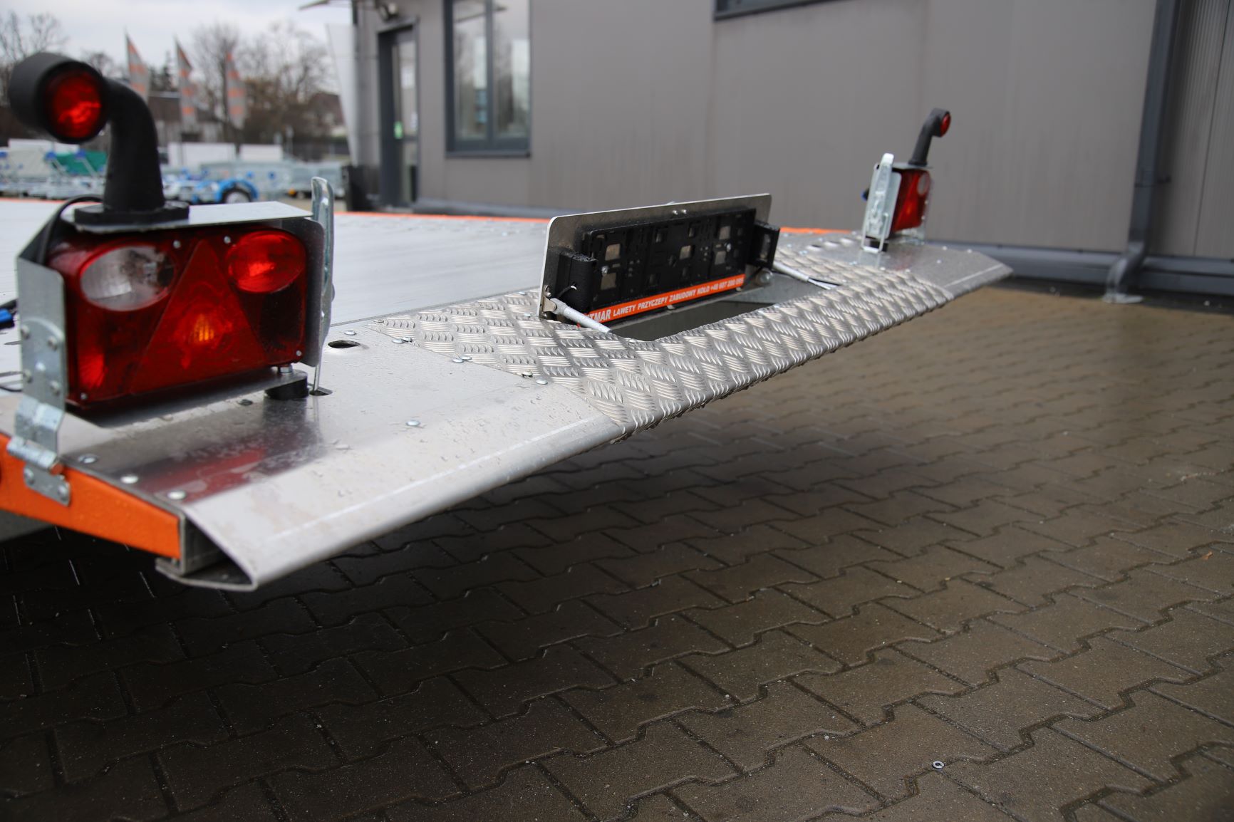 Wiola Uchylna L35G65P - heavy duty three-axle trailer, 650x208 cm, GVW 3500 kg - image 8