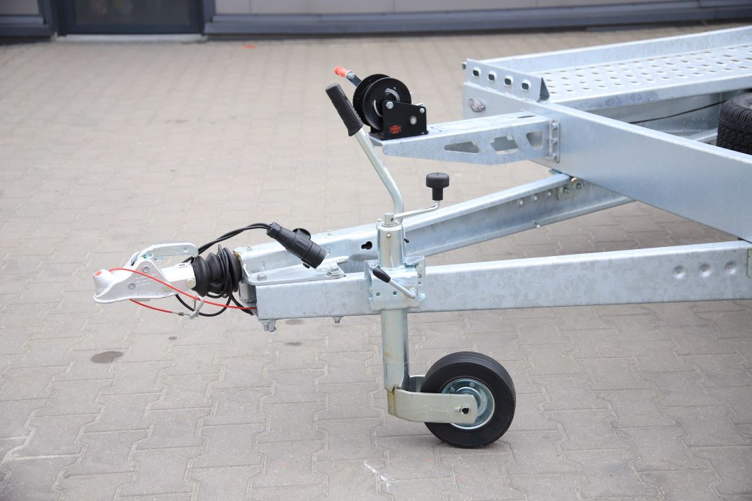 Niewiadów Jupiter SM 5.0 - twin-axle car transporter, 500x210 cm, GVW 3000 kg - image 2