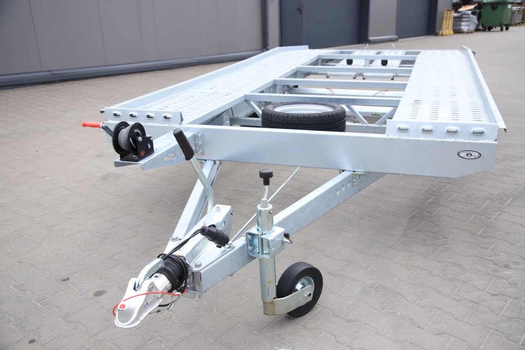 Niewiadów Jupiter SM 5.0 - twin-axle car transporter, 500x210 cm, GVW 3000 kg - image 3