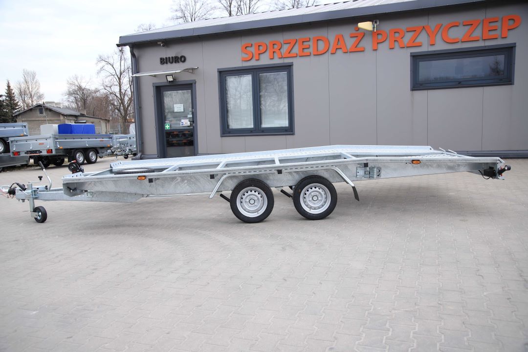 Niewiadów Jupiter SM 5.0 - twin-axle car transporter, 500x210 cm, GVW 3000 kg - image 4