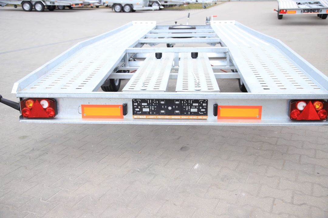 Niewiadów Jupiter SM 5.0 - twin-axle car transporter, 500x210 cm, GVW 3000 kg - image 8