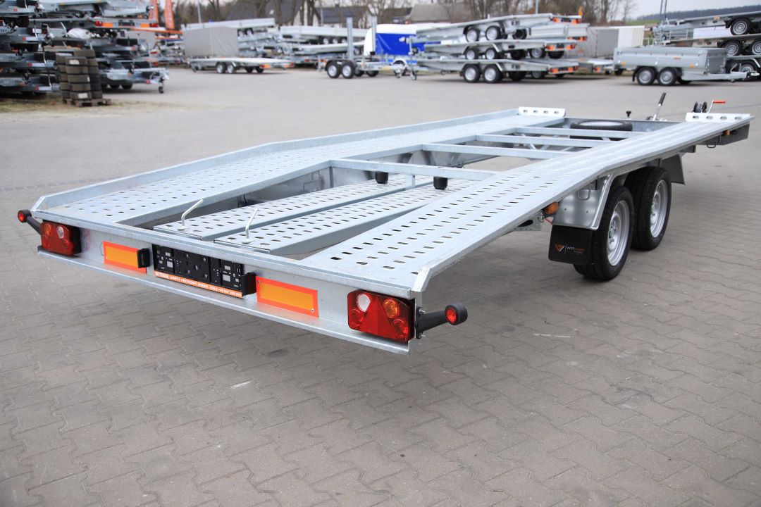 Niewiadów Jupiter SM 5.0 - twin-axle car transporter, 500x210 cm, GVW 3000 kg - image 9
