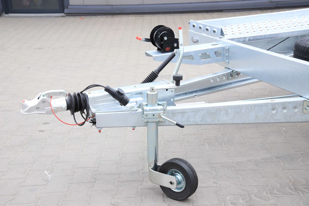Niewiadów Jupiter SM 5.0 - zweiachsiger Autotransporter, 500x210 cm, zGG 3500 kg - Bild 8