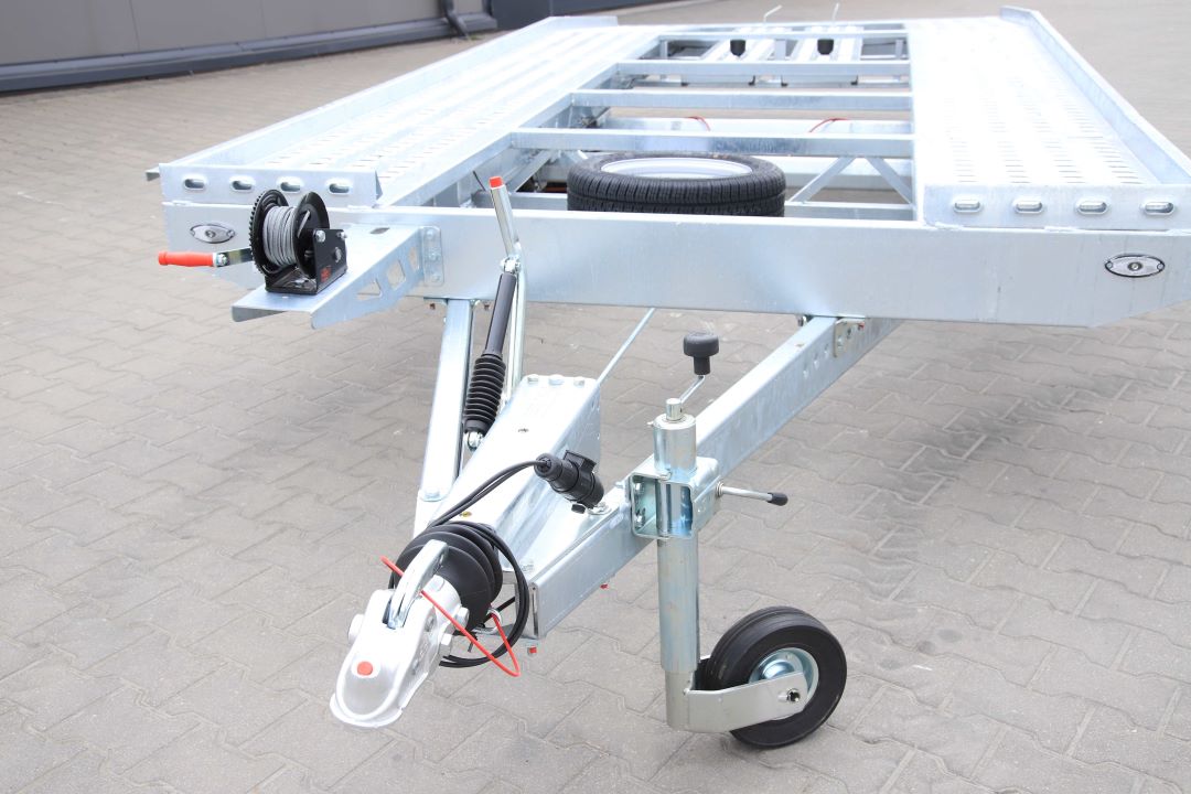 Niewiadów Jupiter SM 5.0 - zweiachsiger Autotransporter, 500x210 cm, zGG 3500 kg - Bild 9