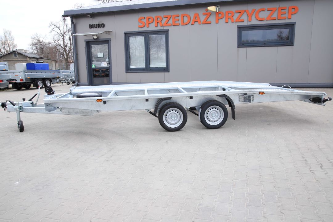 Niewiadów Jupiter SM 5.0 - zweiachsiger Autotransporter, 500x210 cm, zGG 3500 kg - Bild 2