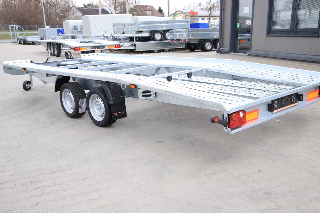 Niewiadów Jupiter SM 5.0 - zweiachsiger Autotransporter, 500x210 cm, zGG 3500 kg - Bild 4