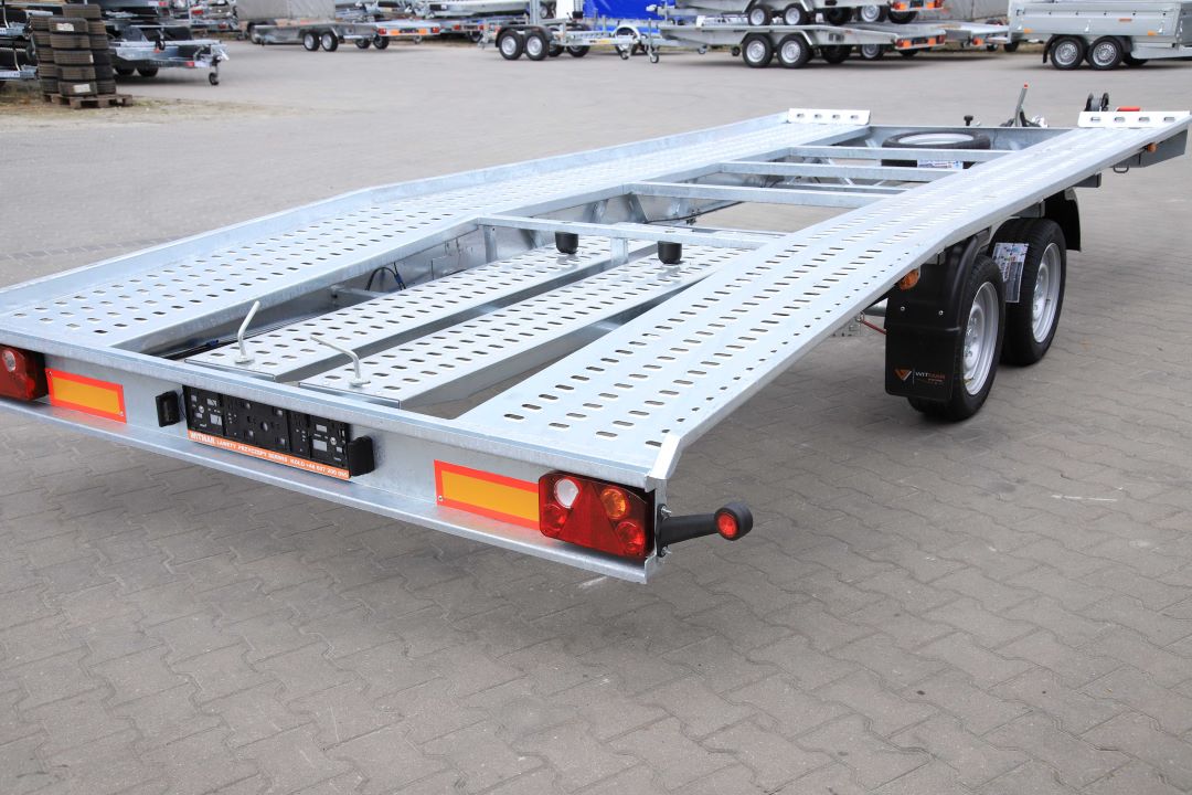 Niewiadów Jupiter SM 5.0 - zweiachsiger Autotransporter, 500x210 cm, zGG 3500 kg - Bild 6