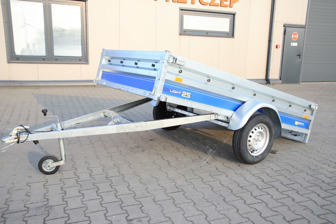Vesta LIGHT 25 – przyczepa lekka jednoosiowa, 251x135 cm, DMC 750 kg - zdjęcie 8