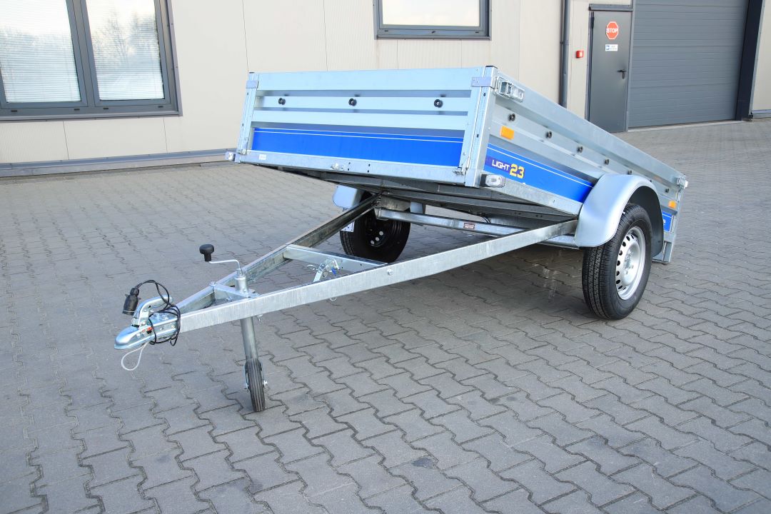 Vesta LIGHT 23 – przyczepa lekka jednoosiowa, 232x131 cm, DMC 750 kg - zdjęcie 8