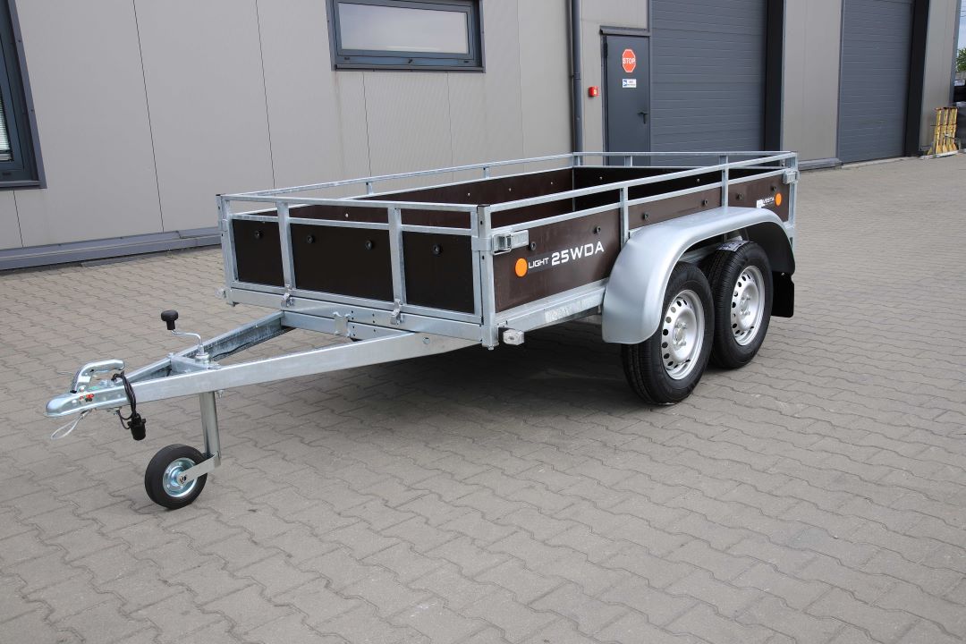 Vesta LIGHT 25 WDA - leichter zweiachsiger Anhänger, 251x135 cm, zGG 750 kg - Bild 2