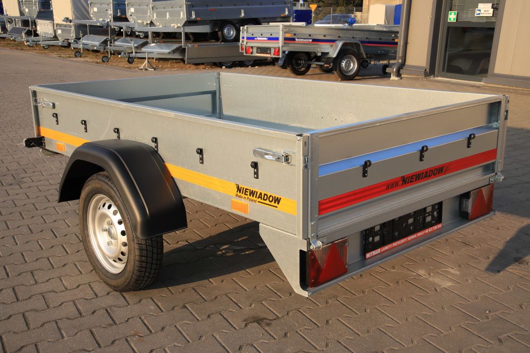 Niewiadów N-421U - leichter einachsiger Anhänger, 204x128 cm, zGG 750 kg - Bild 5