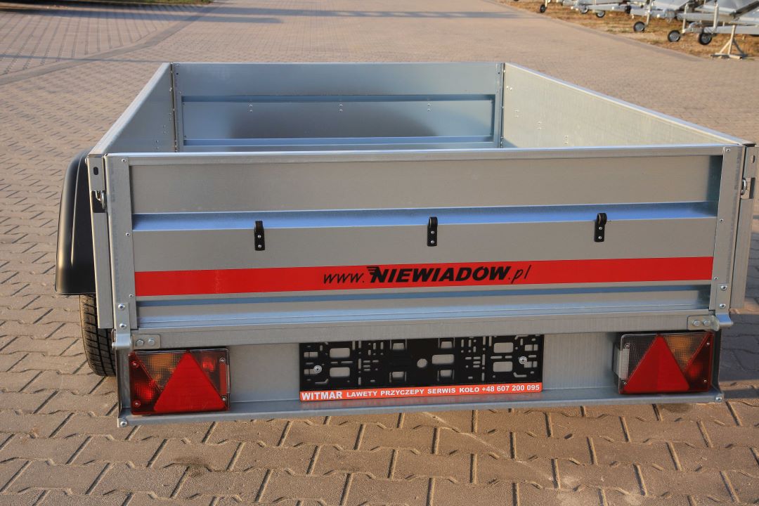 Niewiadów N-421U - leichter einachsiger Anhänger, 204x128 cm, zGG 750 kg - Bild 6