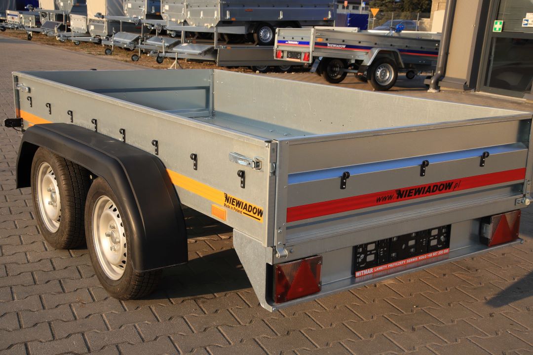 Niewiadów N-426T - leichter zweiachsiger Anhänger, 260x138 cm, zGG 750 kg - Bild 5