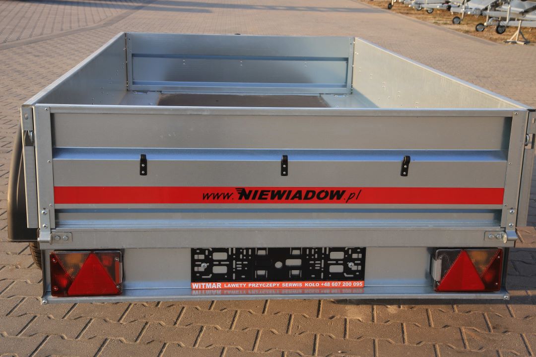Niewiadów N-426T - leichter zweiachsiger Anhänger, 260x138 cm, zGG 750 kg - Bild 6