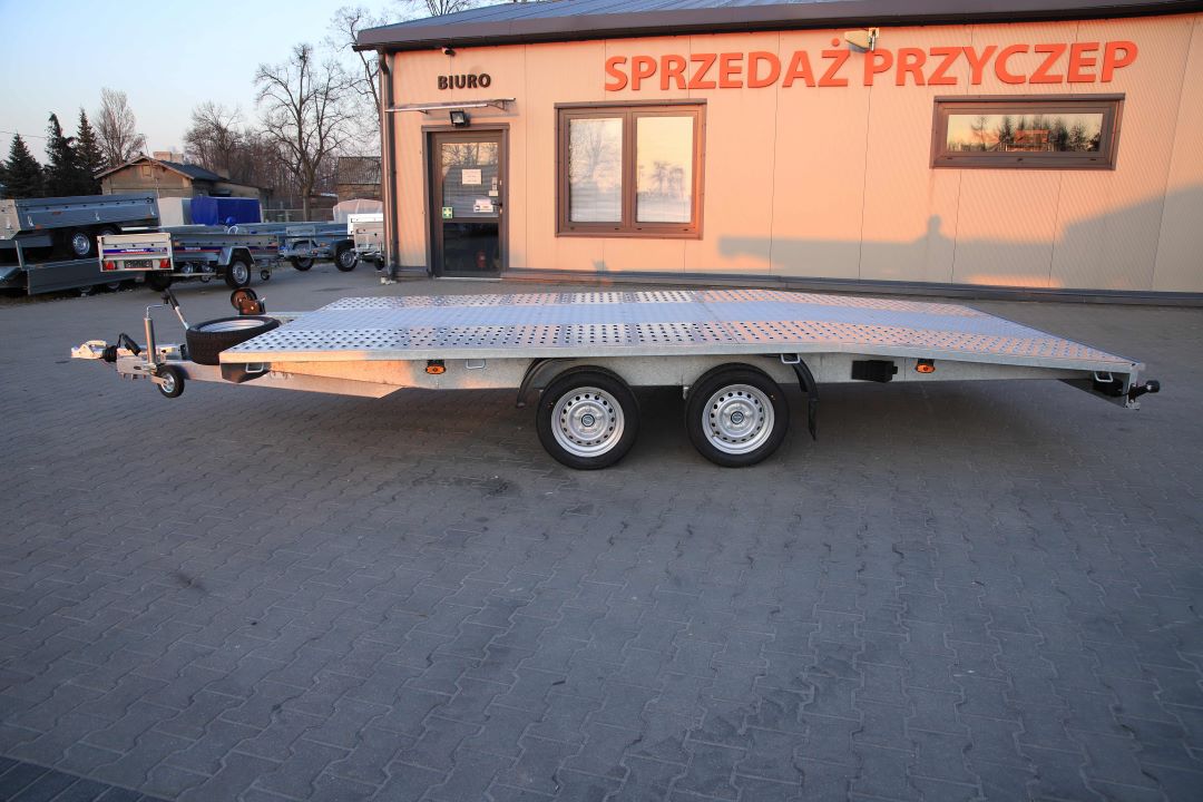 Niewiadów Jupiter NM 4.5 - zweiachsiger Autotransporter, 450x210 cm, zGG 2700 kg - Bild 3