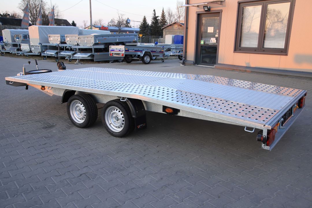 Niewiadów Jupiter NM 4.5 - zweiachsiger Autotransporter, 450x210 cm, zGG 2700 kg - Bild 4