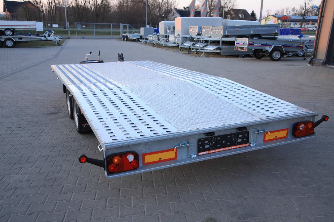 Niewiadów Jupiter NM 4.5 - zweiachsiger Autotransporter, 450x210 cm, zGG 2700 kg - Bild 5