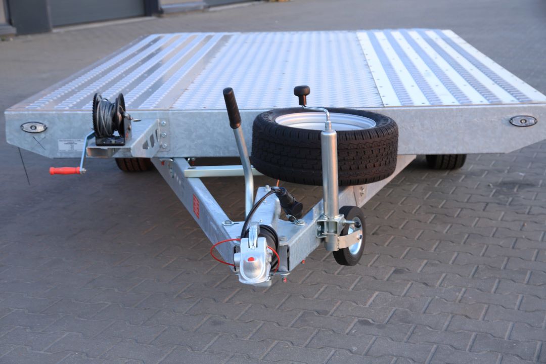 Niewiadów Jupiter NM 4.5 - zweiachsiger Autotransporter, 450x210 cm, zGG 2700 kg - Bild 9