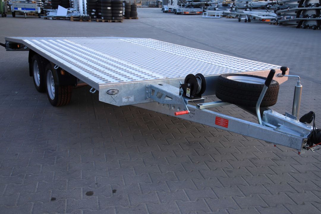 Niewiadów Jupiter NM 4.5 - zweiachsiger Autotransporter, 450x210 cm, zGG 2700 kg - Bild 10