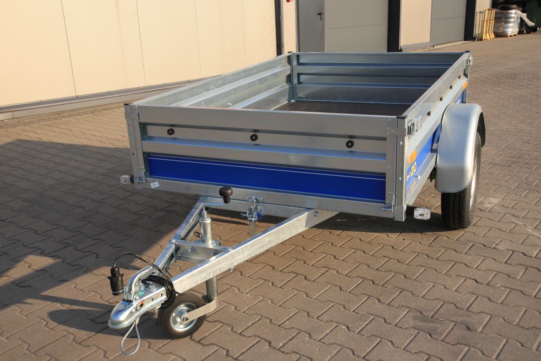 Vesta LIGHT 20 - light single-axle trailer, 202x131 cm, GVW 750 kg - image 6