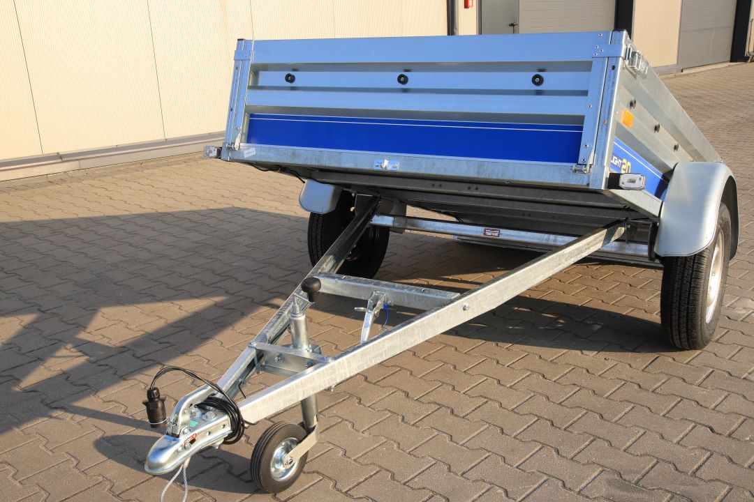 Vesta LIGHT 20 - light single-axle trailer, 202x131 cm, GVW 750 kg - image 8