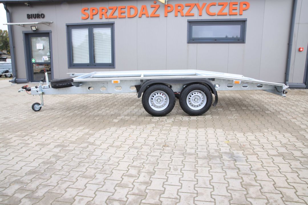 Gala Taurus T2740S - twin-axle car transporter, 400x195 cm, GVW 2700 kg - image 4