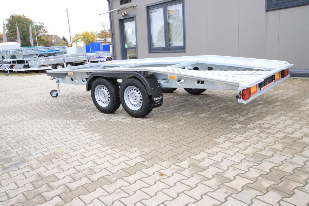 Gala Taurus T2740S - twin-axle car transporter, 400x195 cm, GVW 2700 kg - image 5
