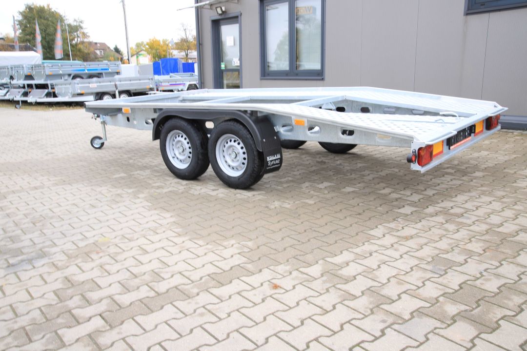 Gala Taurus T2740S - twin-axle car transporter, 400x195 cm, GVW 2700 kg - image 6