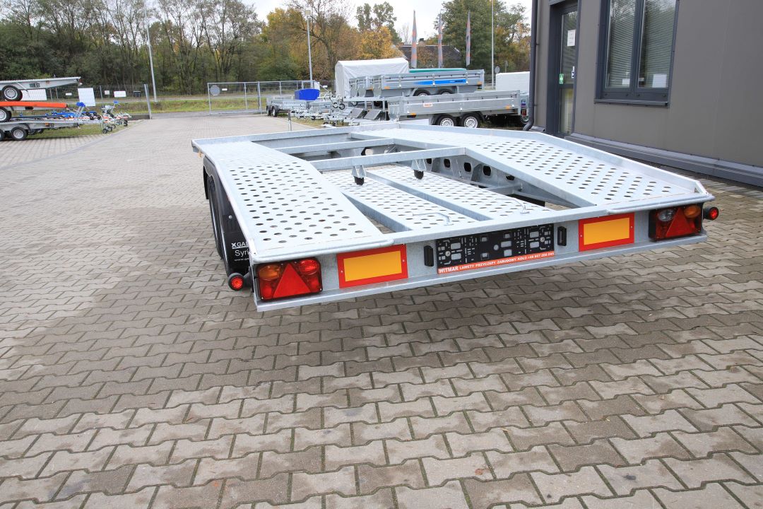 Gala Taurus T2740S - twin-axle car transporter, 400x195 cm, GVW 2700 kg - image 7