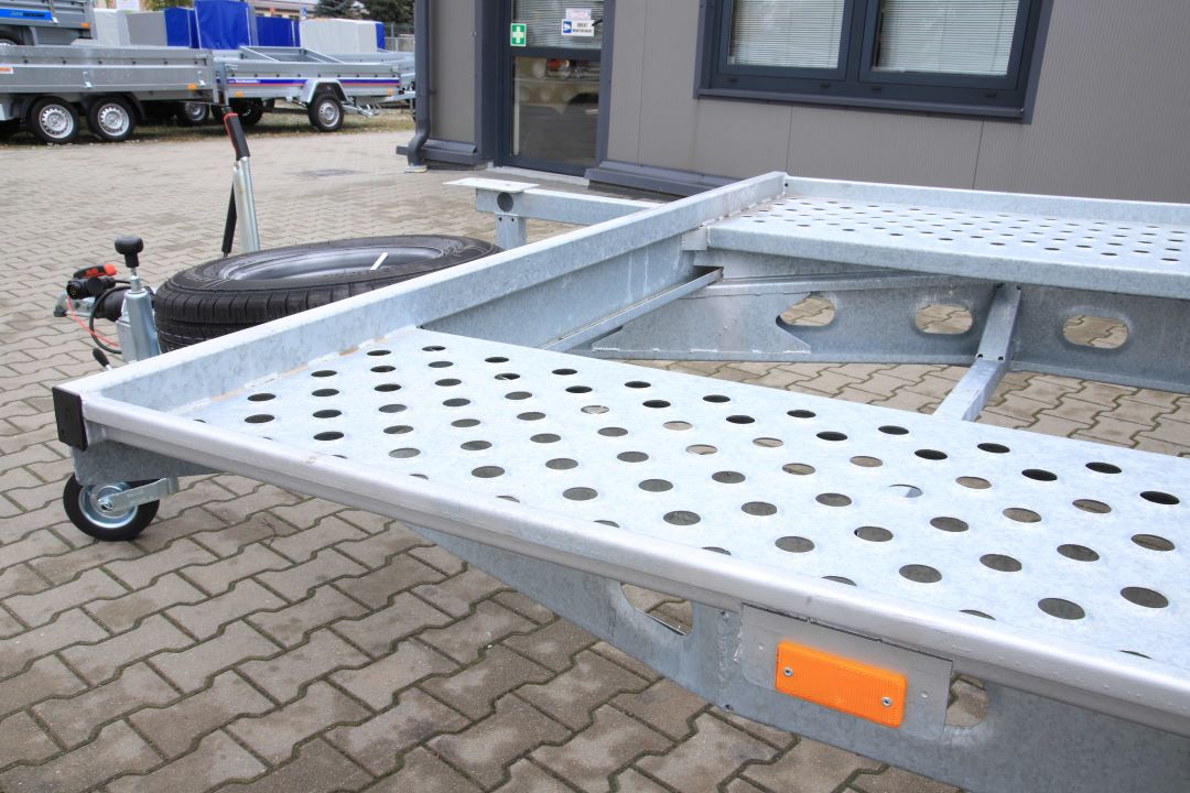 Gala Taurus T2740S - twin-axle car transporter, 400x195 cm, GVW 2700 kg - image 9