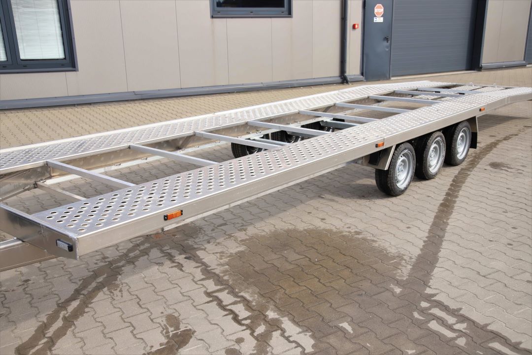 Gala Taurus T8535AL - dreiachsiger Autotransporter, 850x205 cm, zGG 3500 kg - Bild 4