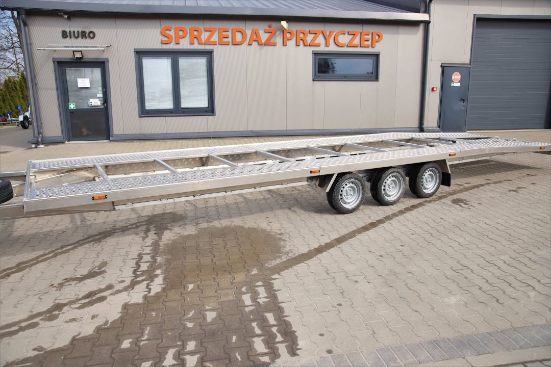 Gala Taurus T8535AL - dreiachsiger Autotransporter, 850x205 cm, zGG 3500 kg - Bild 6
