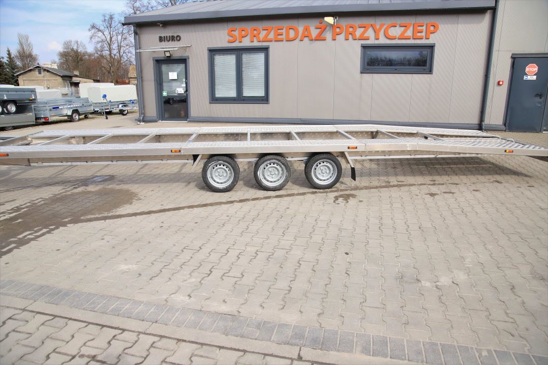 Gala Taurus T8535AL - dreiachsiger Autotransporter, 850x205 cm, zGG 3500 kg - Bild 7