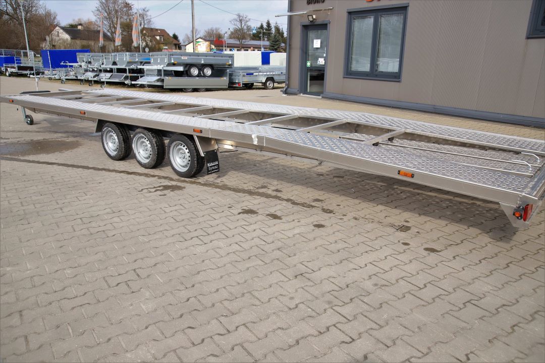 Gala Taurus T8535AL - dreiachsiger Autotransporter, 850x205 cm, zGG 3500 kg - Bild 8