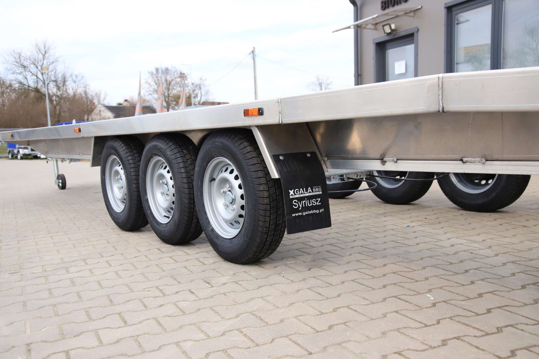 Gala Taurus T8535A - three-axle car transporter, 850x205 cm, GVW 3500 kg - image 8