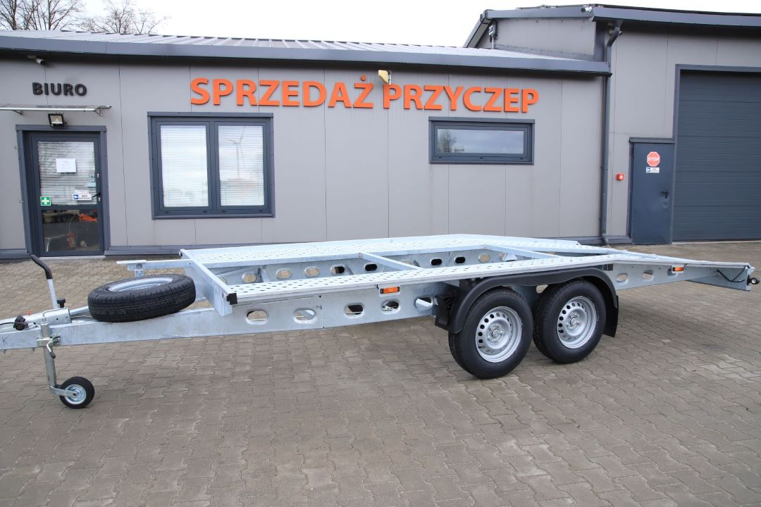 Gala Taurus T2745S 14C - twin-axle car transporter, 450x205 cm, GVW 2700 kg - image 2