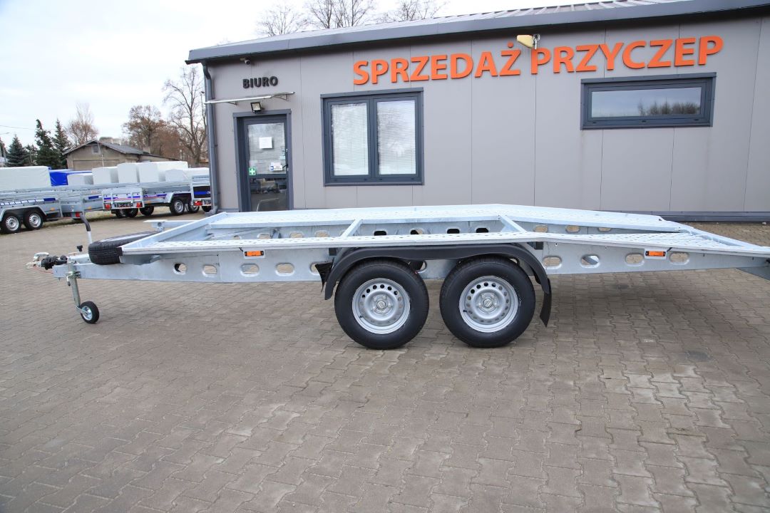 Gala Taurus T2745S 14C - twin-axle car transporter, 450x205 cm, GVW 2700 kg - image 3