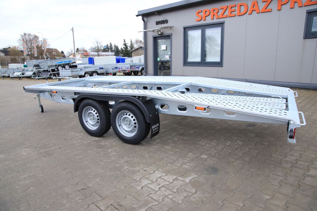 Gala Taurus T2745S 14C - twin-axle car transporter, 450x205 cm, GVW 2700 kg - image 4