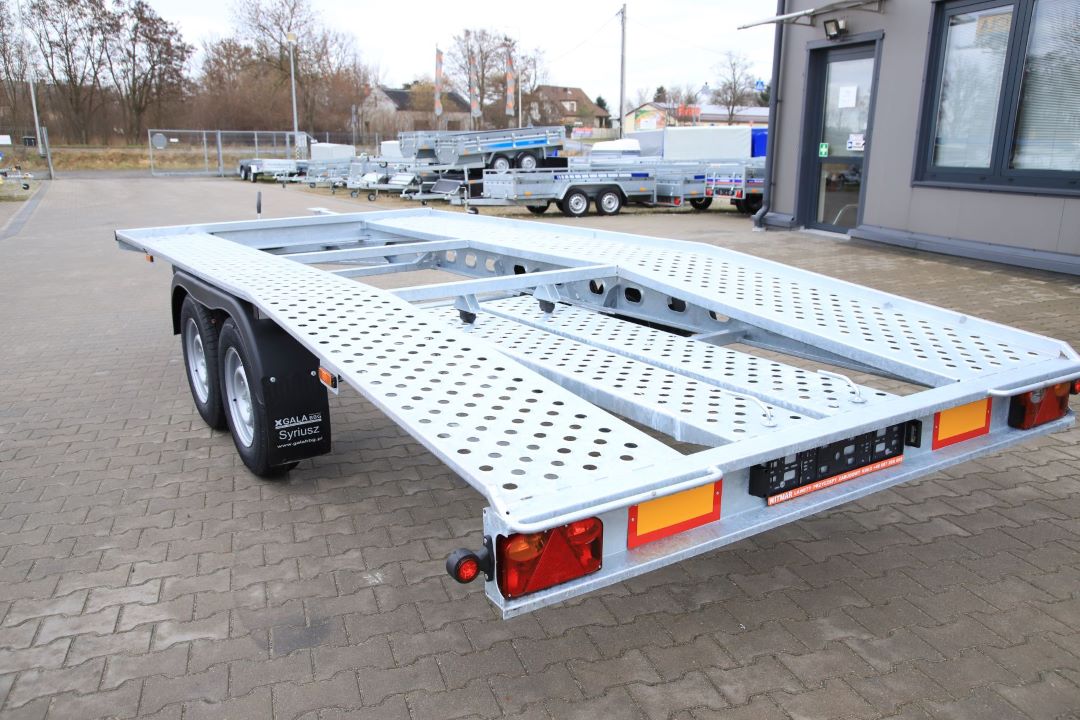 Gala Taurus T2745S 14C - twin-axle car transporter, 450x205 cm, GVW 2700 kg - image 5