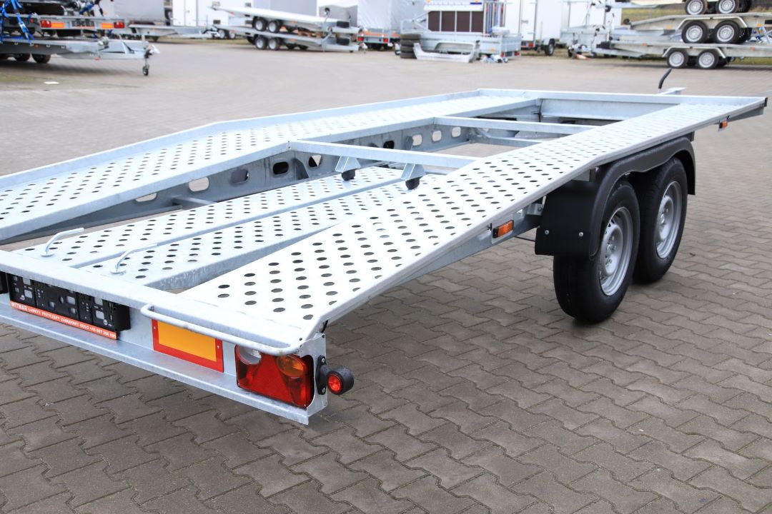 Gala Taurus T2745S 14C - twin-axle car transporter, 450x205 cm, GVW 2700 kg - image 7
