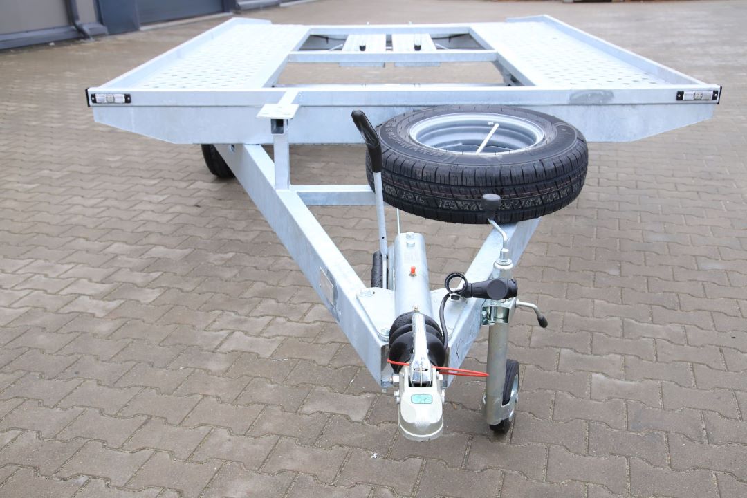 Gala Taurus T2745S 14C - twin-axle car transporter, 450x205 cm, GVW 2700 kg - image 11