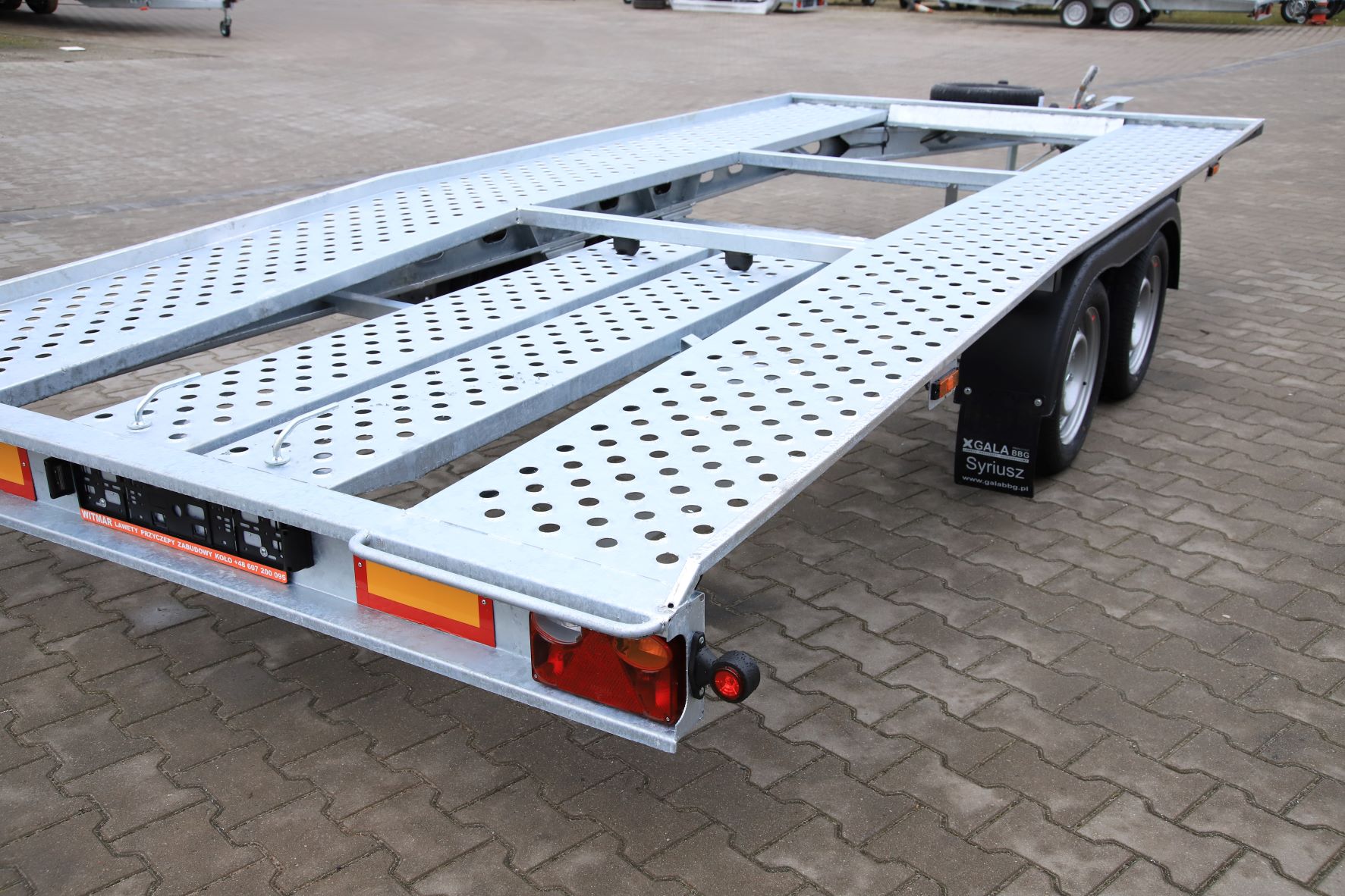 Gala Taurus T2745SL 13C – laweta dwuosiowa, 450x205 cm, DMC 2700 kg - zdjęcie 10