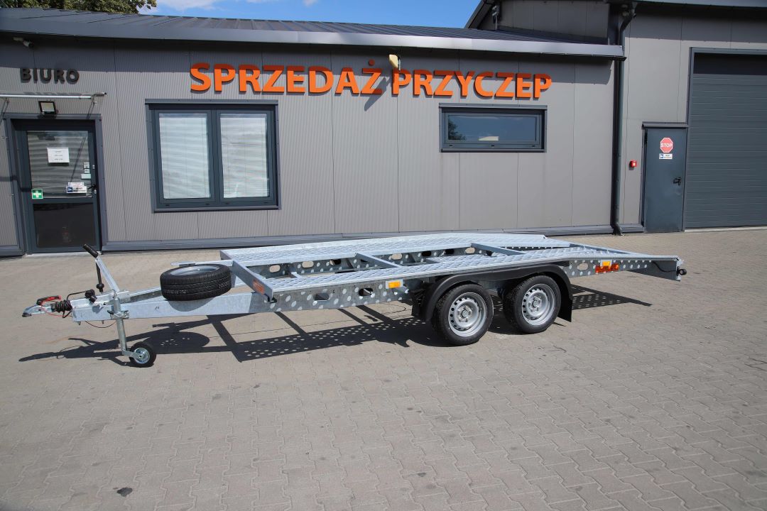 Gala Taurus T2740SL - twin-axle car transporter, 400x195 cm, GVW 2700 kg - image 2