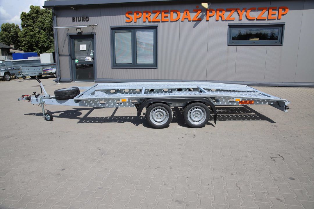 Gala Taurus T2740SL - twin-axle car transporter, 400x195 cm, GVW 2700 kg - image 3