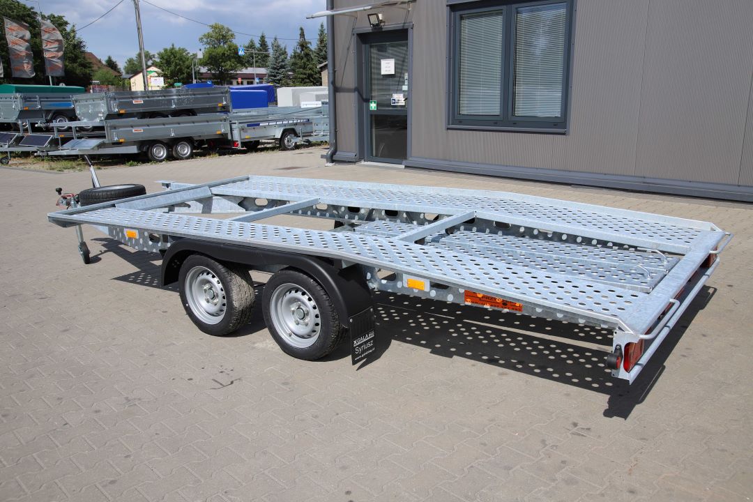Gala Taurus T2740SL - twin-axle car transporter, 400x195 cm, GVW 2700 kg - image 4