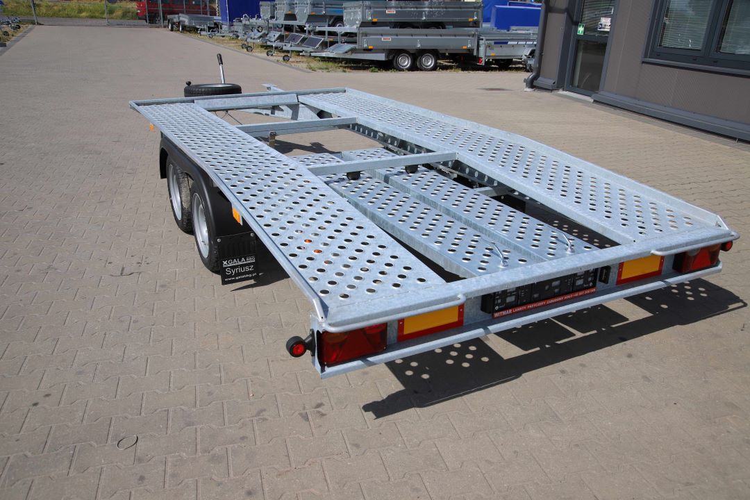 Gala Taurus T2740SL - twin-axle car transporter, 400x195 cm, GVW 2700 kg - image 5