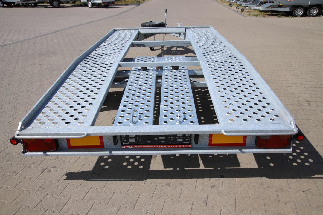 Gala Taurus T2740SL - twin-axle car transporter, 400x195 cm, GVW 2700 kg - image 6
