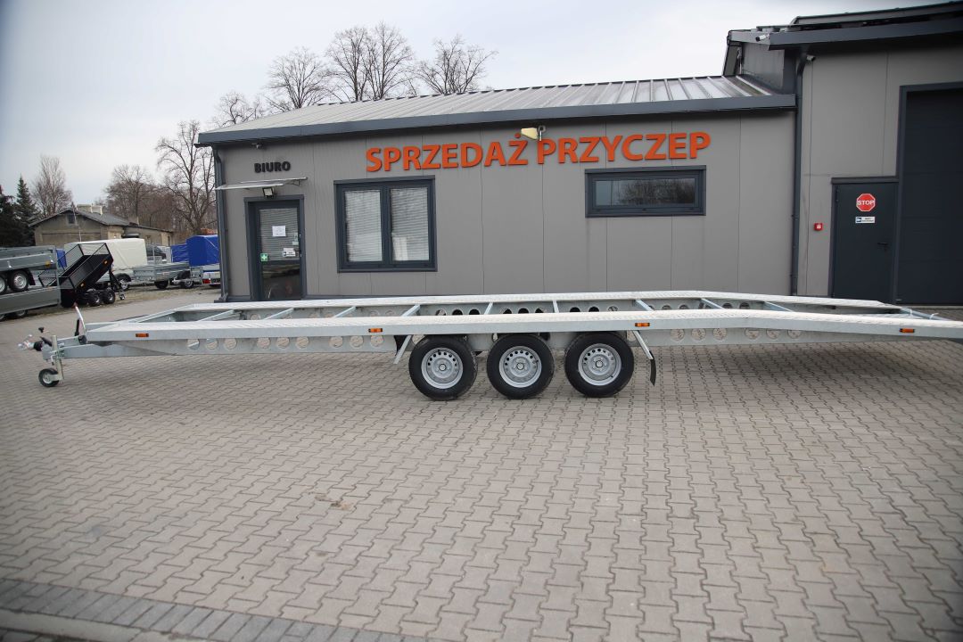 Gala Taurus T8535S - three-axle car transporter, 850x205 cm, GVW 3500 kg - image 2