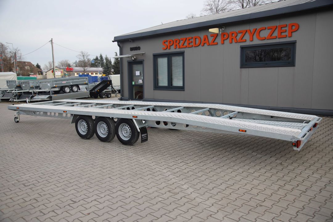 Gala Taurus T8535S - three-axle car transporter, 850x205 cm, GVW 3500 kg - image 3