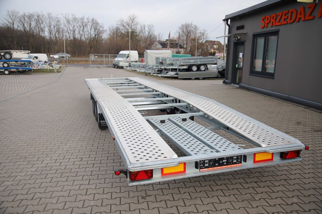 Gala Taurus T8535S - three-axle car transporter, 850x205 cm, GVW 3500 kg - image 4